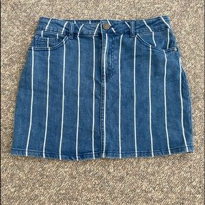 Altar’d State Jean Skirt